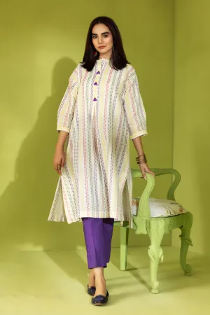 2 PC Stitched | Jacquard Shirt   Trouser