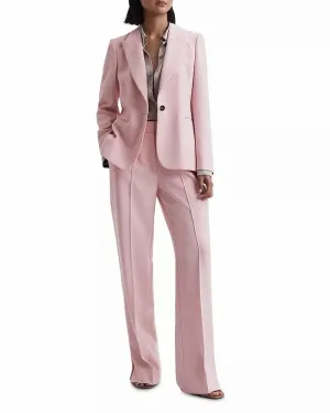 2 Piece Business Casual Peak Lapel Women Suit (Blazer Pants)