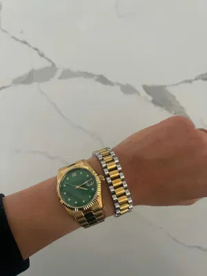 2 Toned Band Bracelet