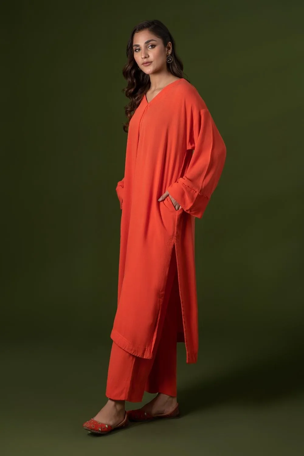 2PC Stitched | Georgette Suit