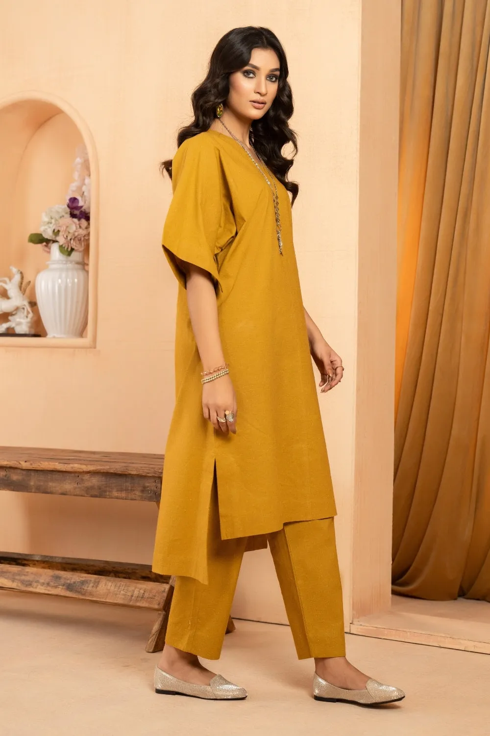 2PC Stitched |Khaddar Suit