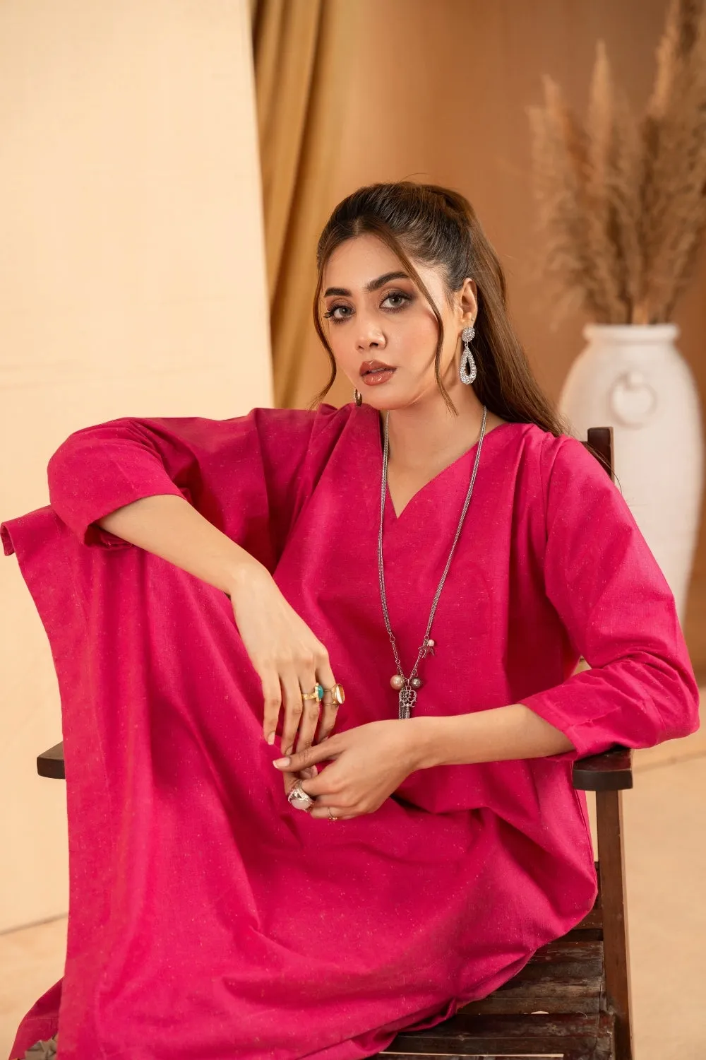 2PC Stitched |Khaddar Suit