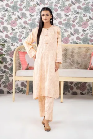 2PC Stitched | Printed Jacquard Suit