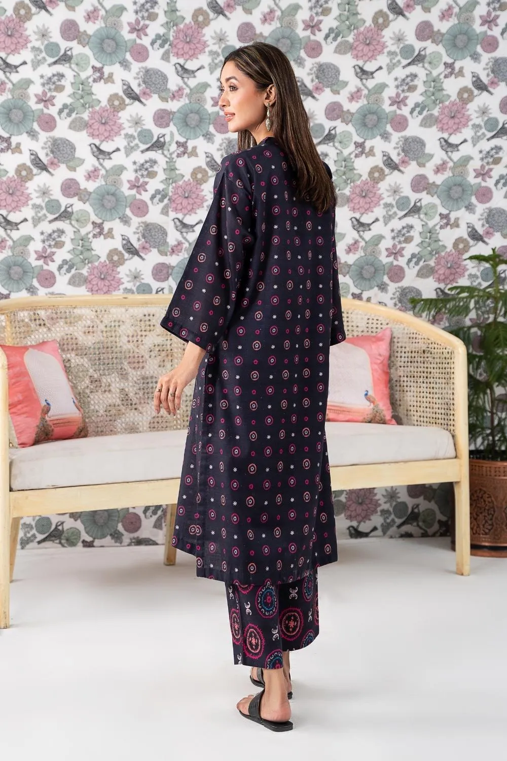 2PC Stitched |Printed Khaddar Suit