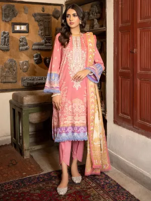 3 Piece Lawn Suit-Embroidered (Unstitched) | Lime Light Women Eid Collection 2023