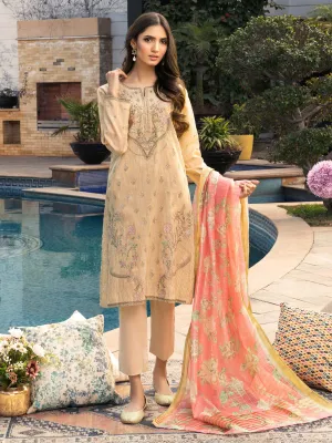3 Piece Massouri Lawn Suit-Embroidered (Unstitched) | Lime Light Women Eid Collection 2023