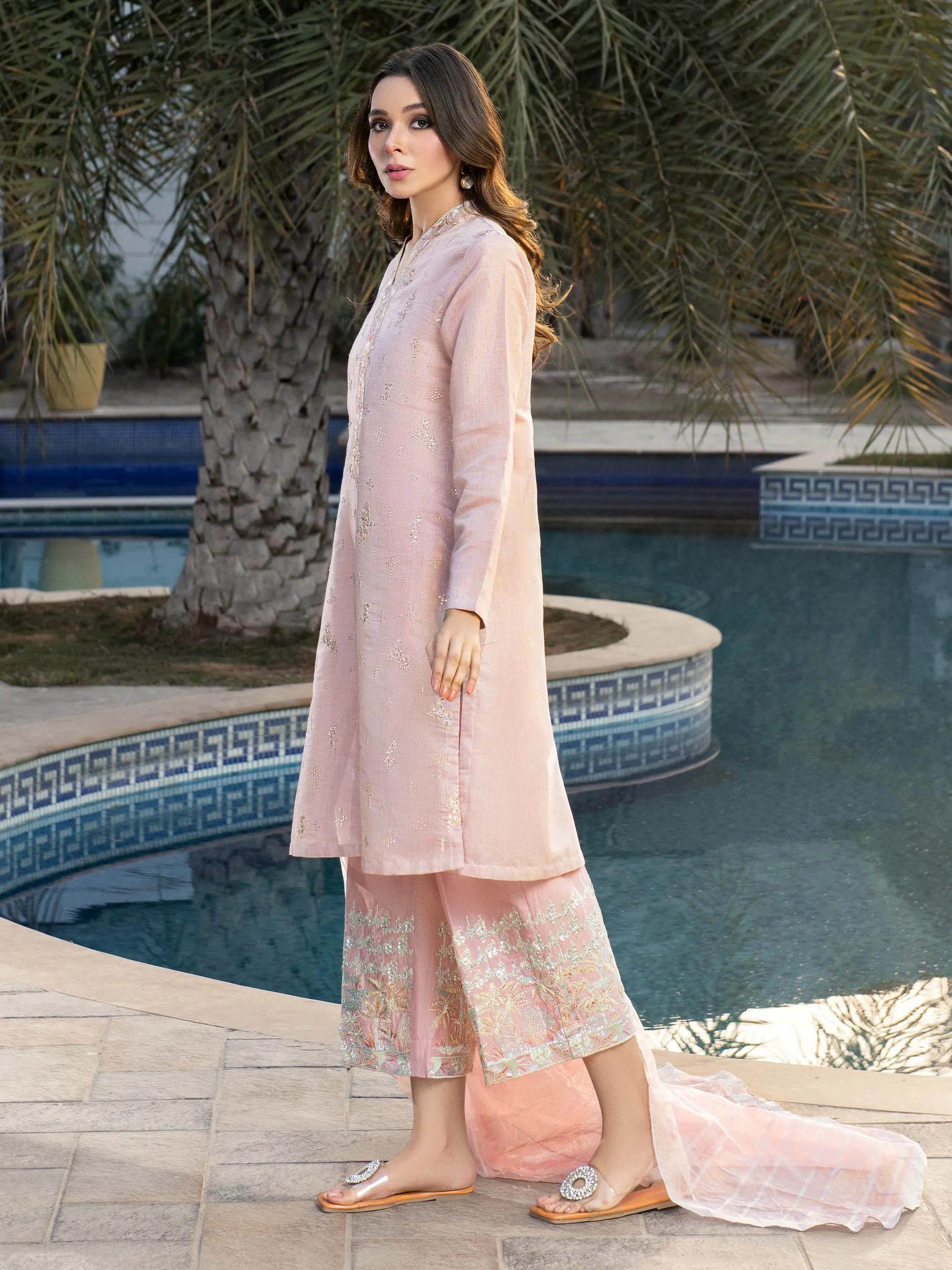 3 Piece Massouri Lawn Suit-Embroidered (Unstitched) | Lime Light Women Eid Collection 2023