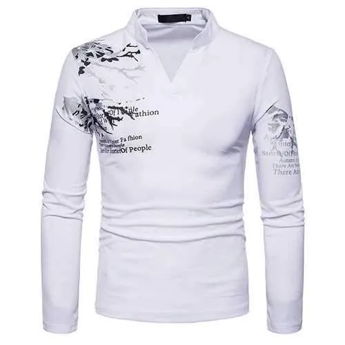 3D Printing Slim Fit Casual T shirt