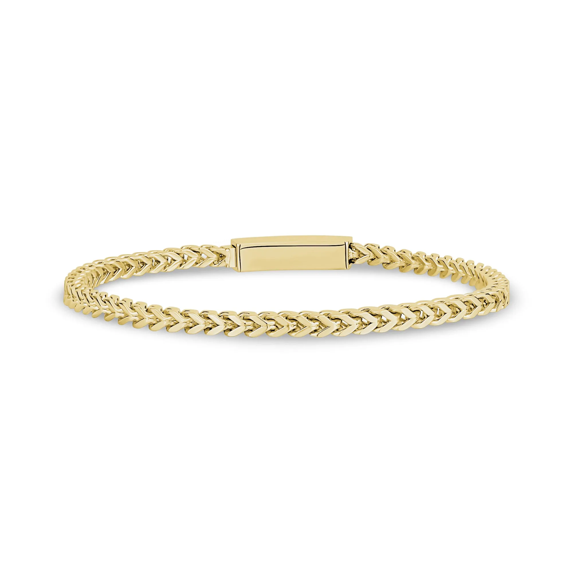 3mm Thin Franco Link Bracelet