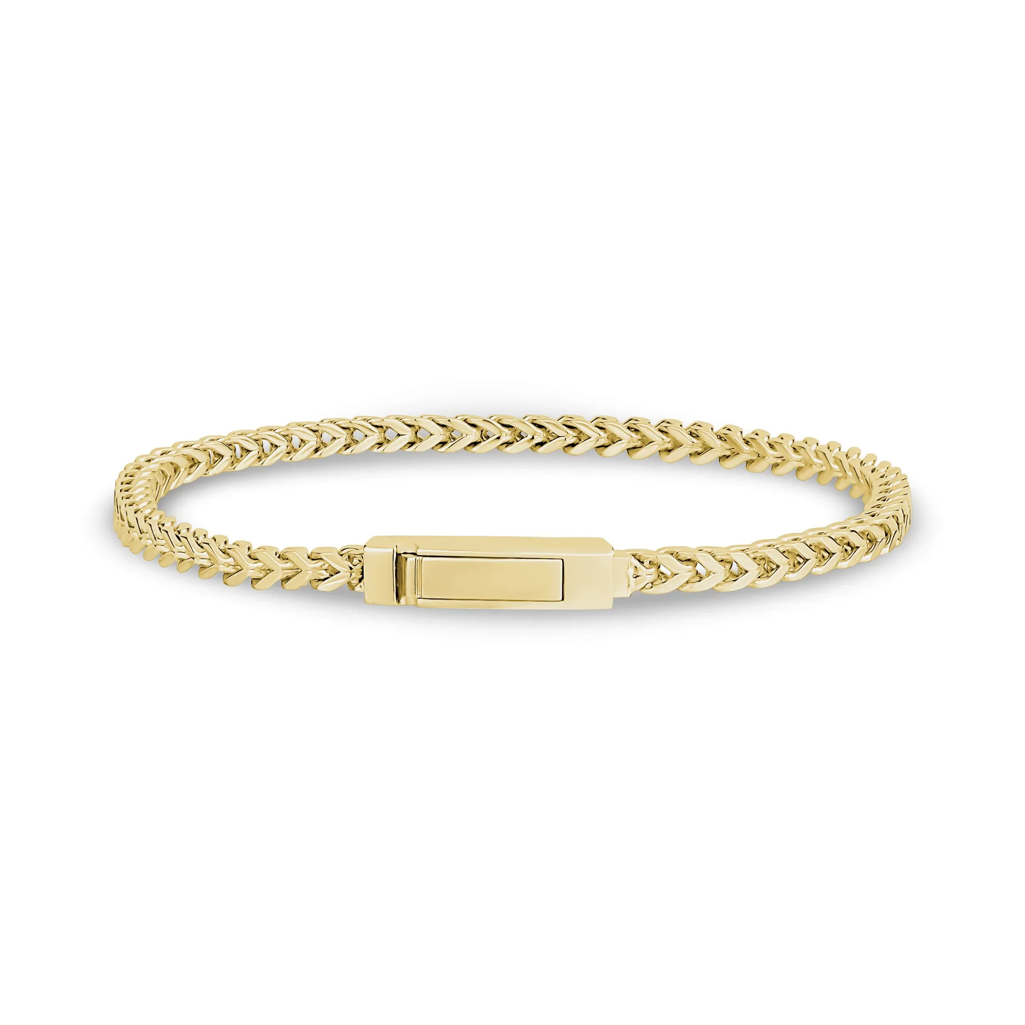 3mm Thin Franco Link Bracelet