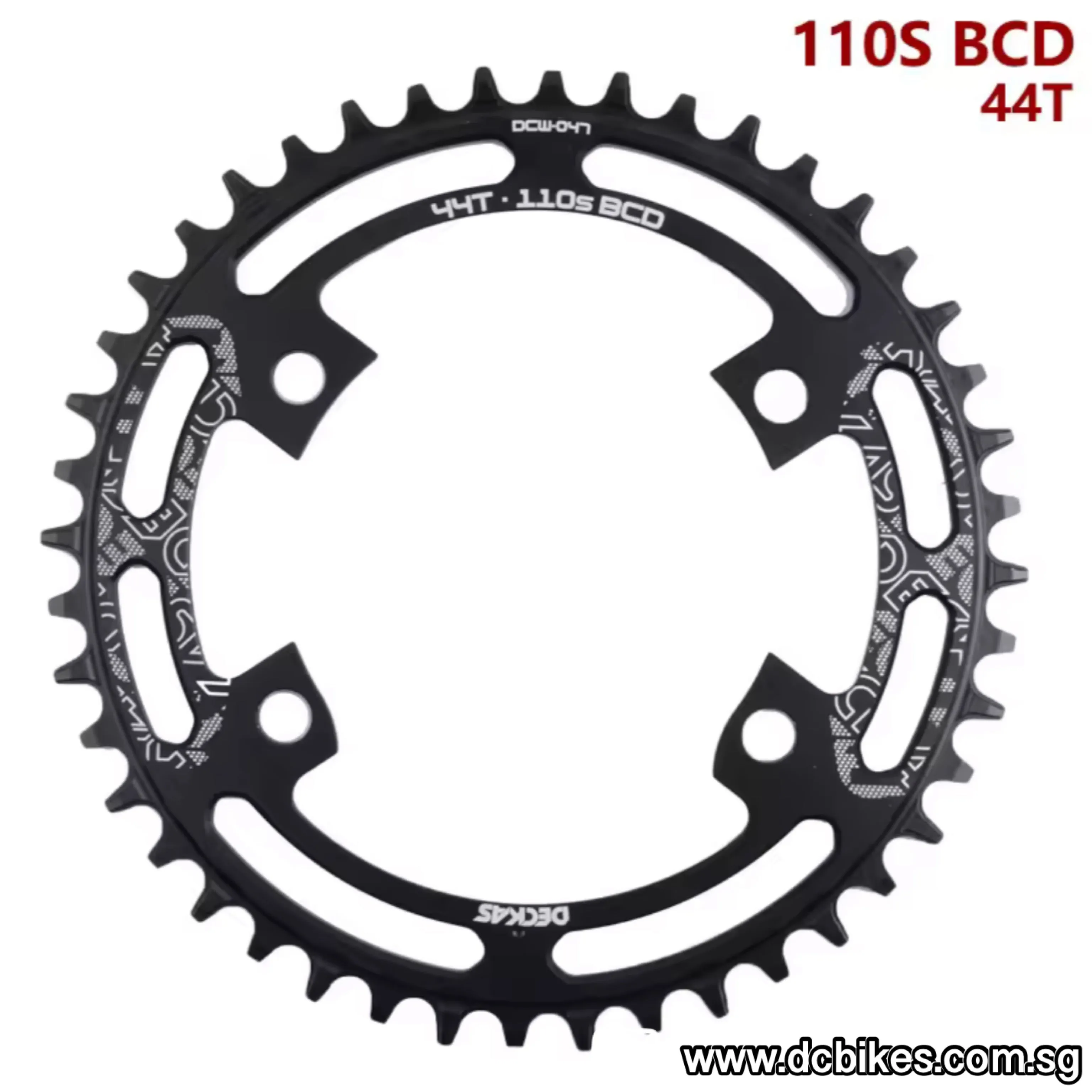 4 Hole 110BCD Cyclocross CX Road Foldie Narrow Wide Chain Ring 