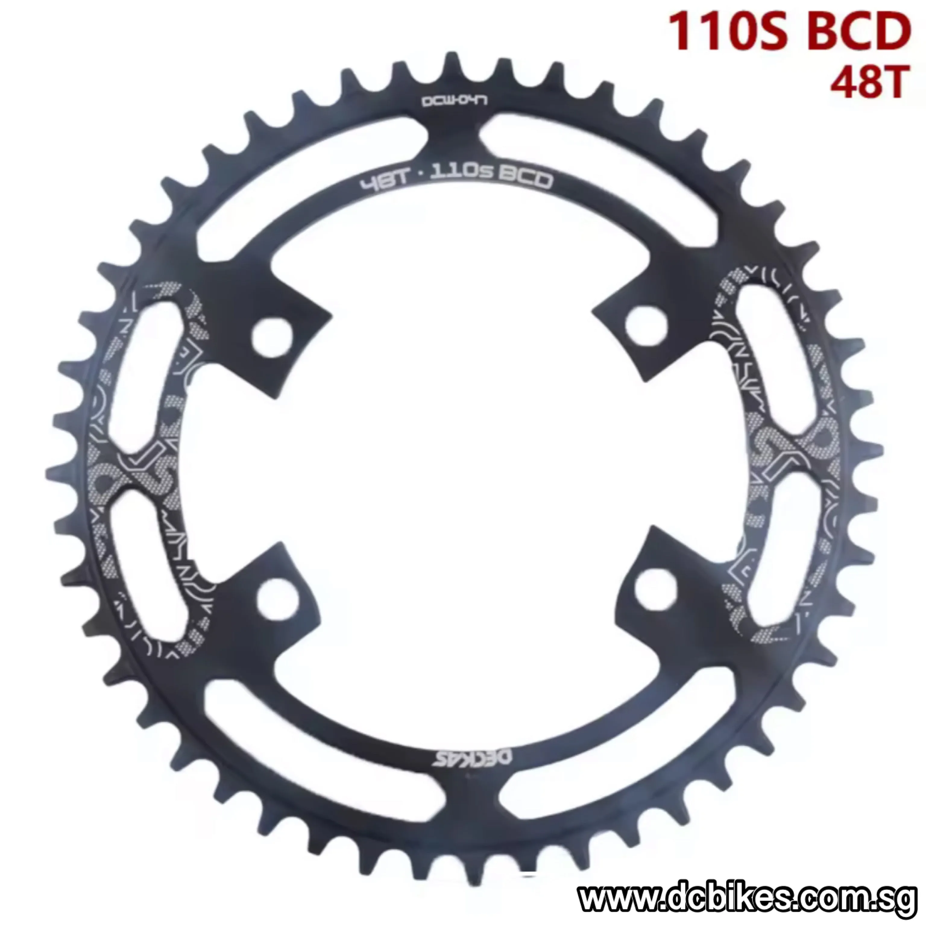 4 Hole 110BCD Cyclocross CX Road Foldie Narrow Wide Chain Ring 