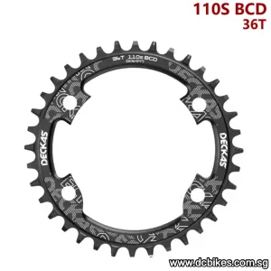 4 Hole 110BCD Cyclocross CX Road Foldie Narrow Wide Chain Ring 