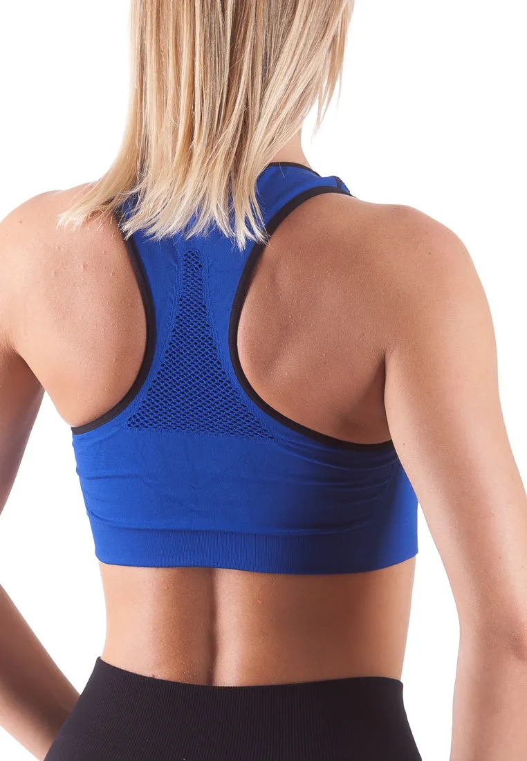 Actiwear Womens Double Layered Crop Top