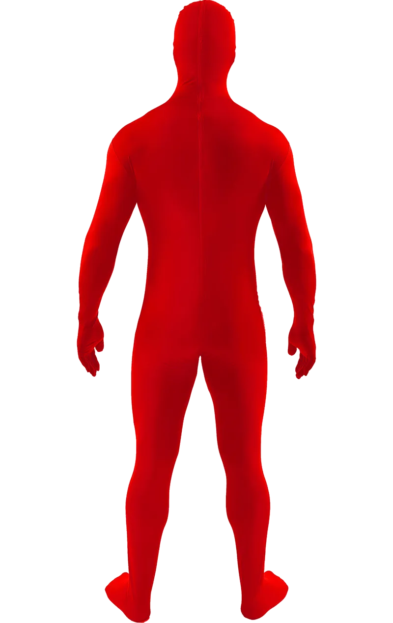 Adult Red Second Skin Suit