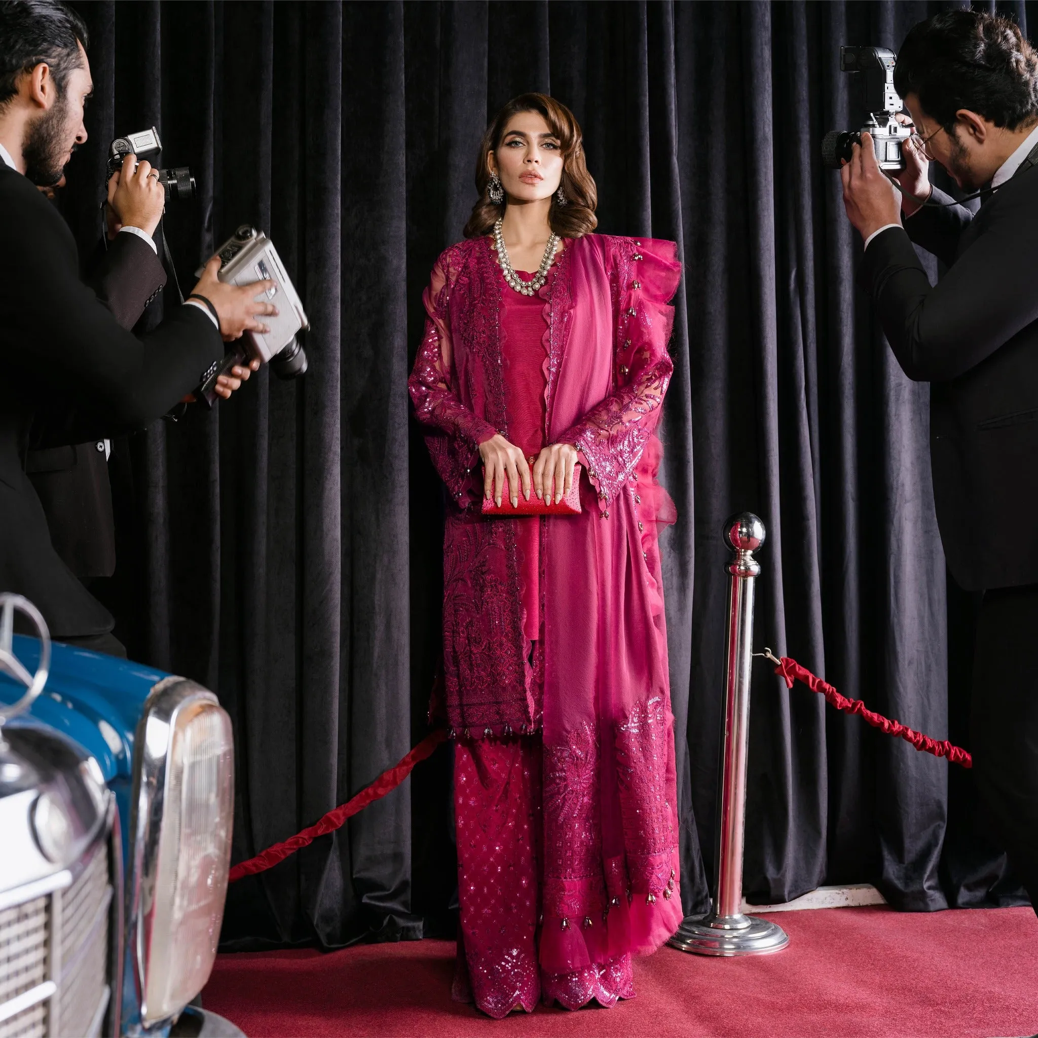 Afrozeh Starlet | Wedding Luxury ’23 | Periwinkle