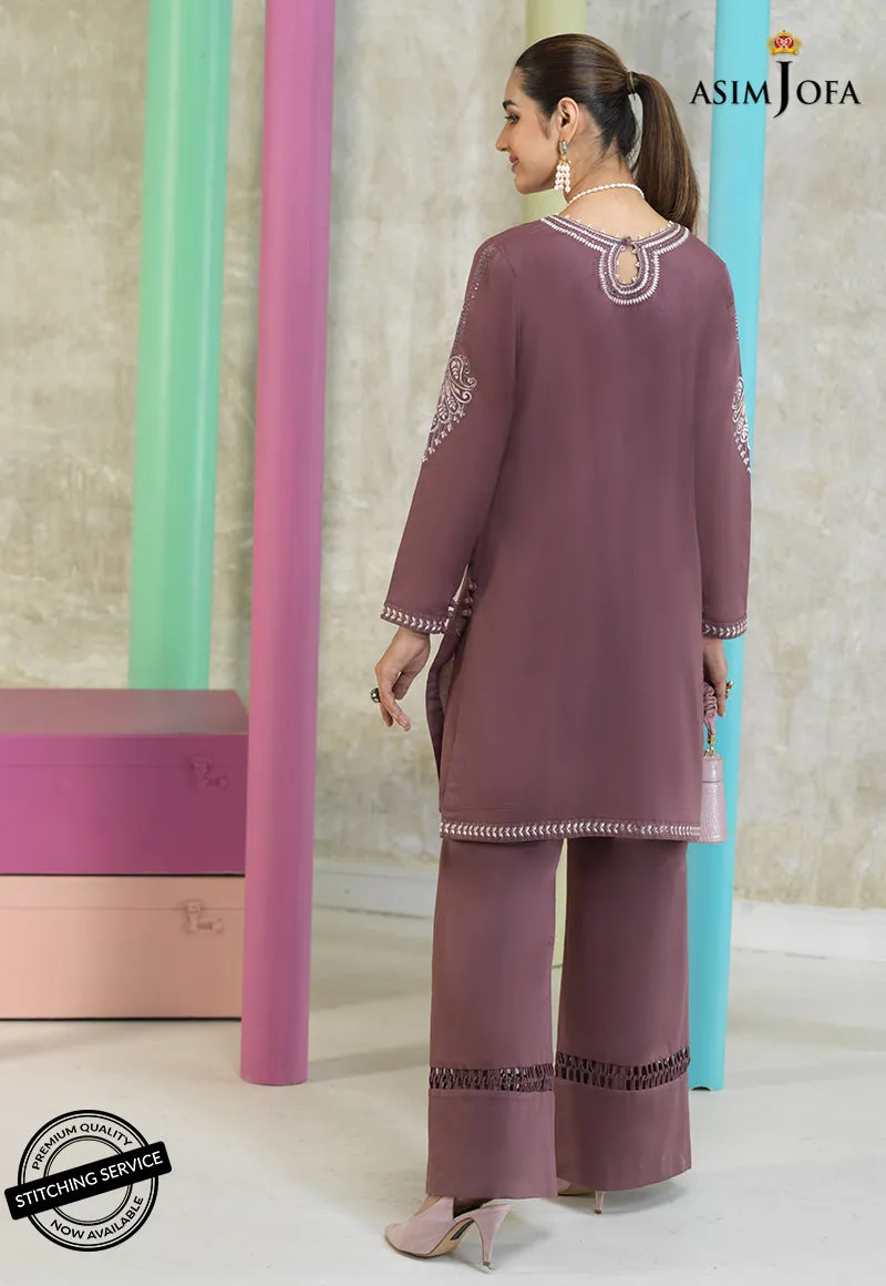 AJES-13 | Asim Jofa AJ Essentials Summer Collection 2022 | Embroidered Cotton Suits Unstitched 2 Piece