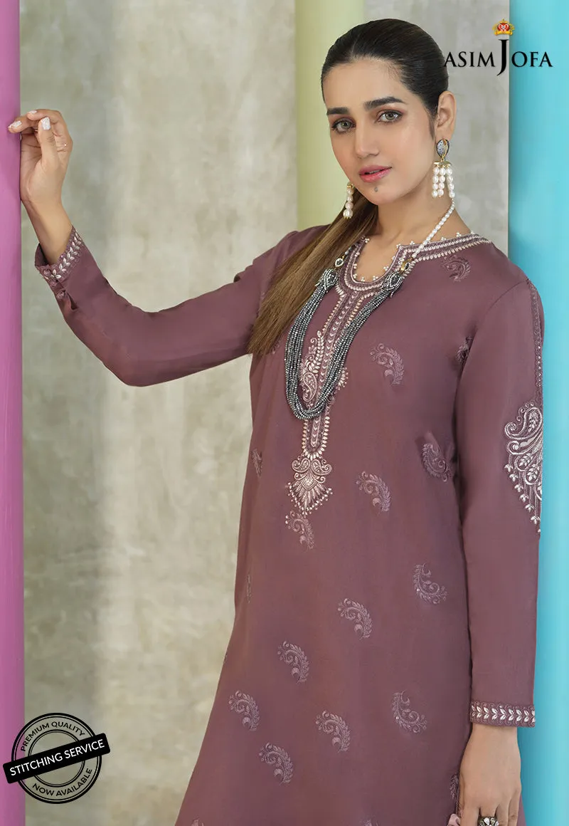 AJES-13 | Asim Jofa AJ Essentials Summer Collection 2022 | Embroidered Cotton Suits Unstitched 2 Piece