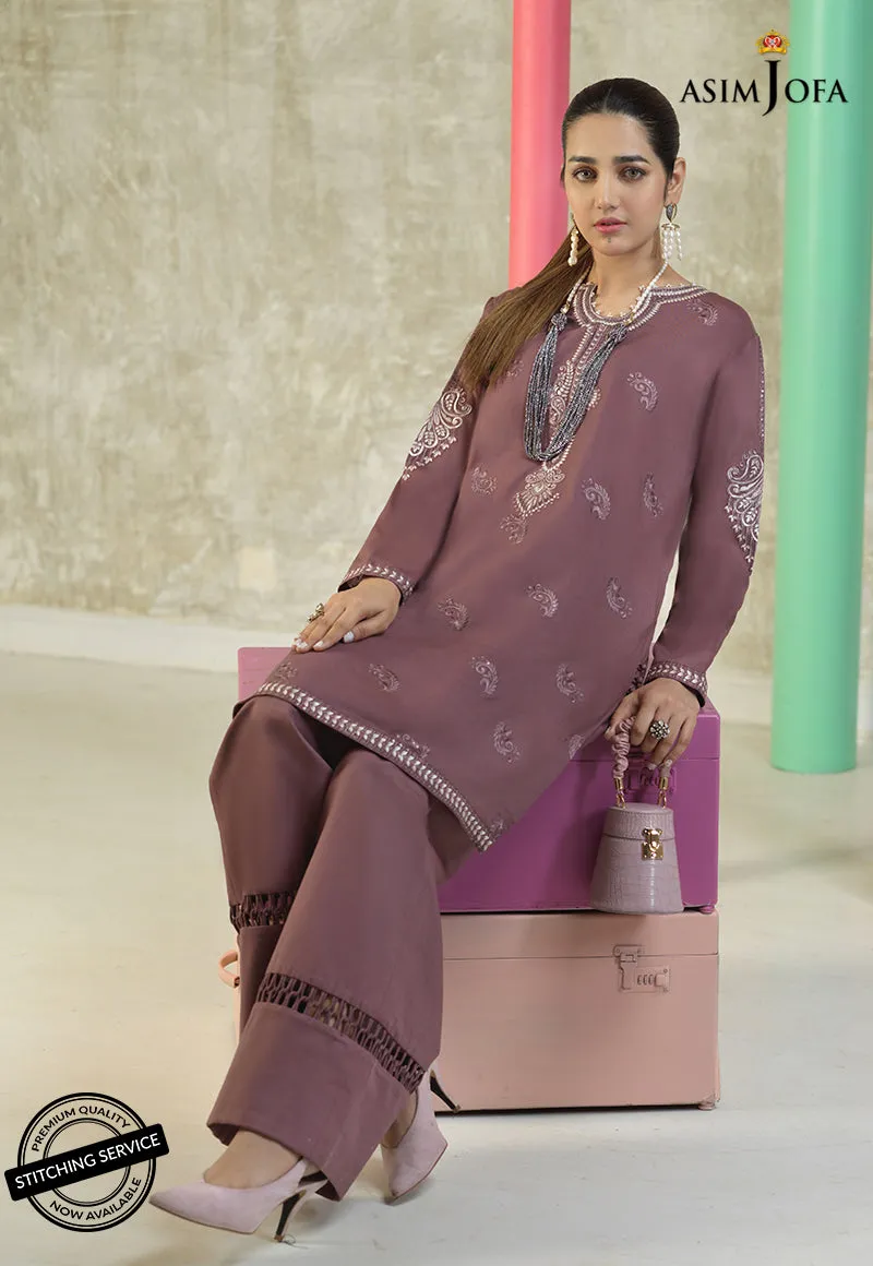 AJES-13 | Asim Jofa AJ Essentials Summer Collection 2022 | Embroidered Cotton Suits Unstitched 2 Piece
