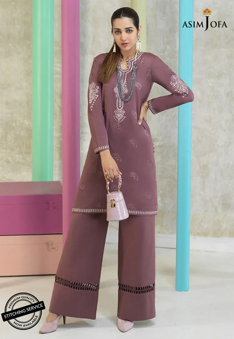 AJES-13 | Asim Jofa AJ Essentials Summer Collection 2022 | Embroidered Cotton Suits Unstitched 2 Piece