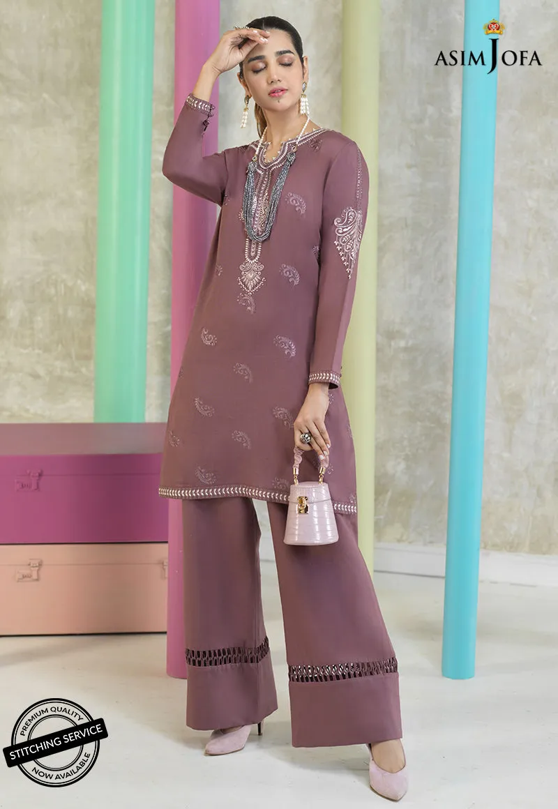 AJES-13 | Asim Jofa AJ Essentials Summer Collection 2022 | Embroidered Cotton Suits Unstitched 2 Piece