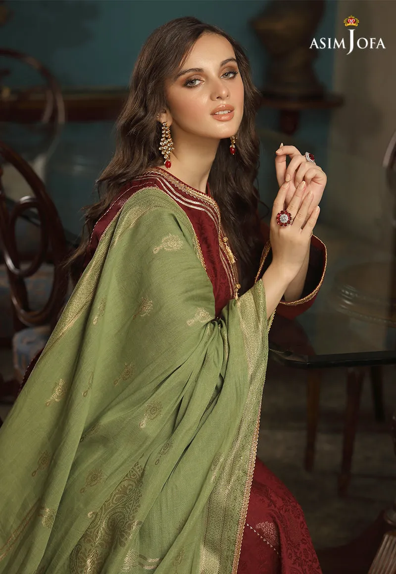 AJJD-01 | Asim Jofa Jacquard Eid Edition 2022 | Stitched RTW Jacquard Suits