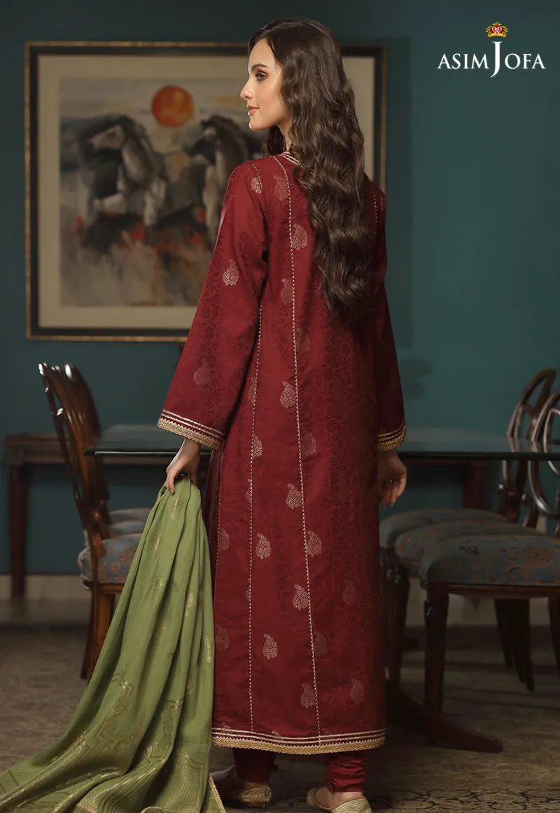 AJJD-01 | Asim Jofa Jacquard Eid Edition 2022 | Stitched RTW Jacquard Suits