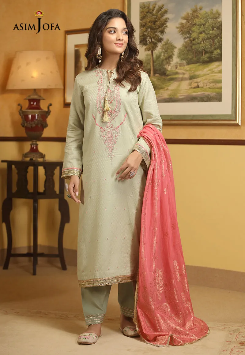 AJJD-02 | Asim Jofa Jacquard Eid Edition 2022 | Stitched RTW Jacquard Suits