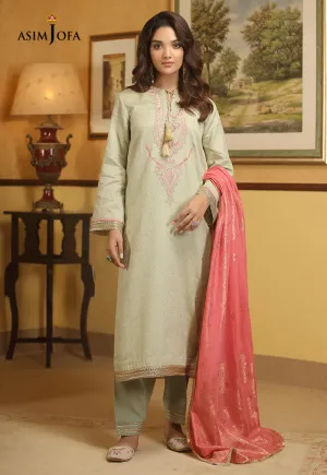 AJJD-02 | Asim Jofa Jacquard Eid Edition 2022 | Stitched RTW Jacquard Suits