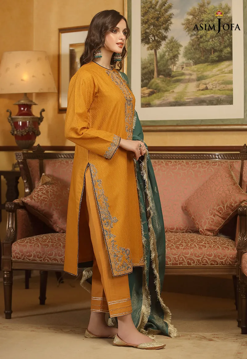 AJJD-03 | Asim Jofa Jacquard Eid Edition 2022 | Stitched RTW Jacquard Suits