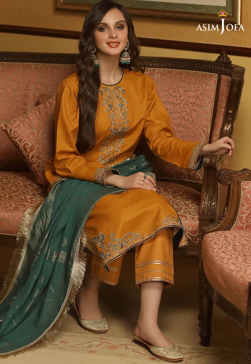AJJD-03 | Asim Jofa Jacquard Eid Edition 2022 | Stitched RTW Jacquard Suits
