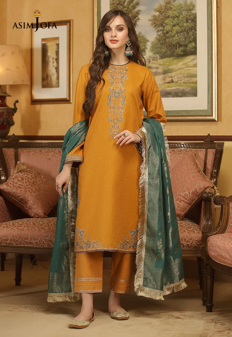 AJJD-03 | Asim Jofa Jacquard Eid Edition 2022 | Stitched RTW Jacquard Suits