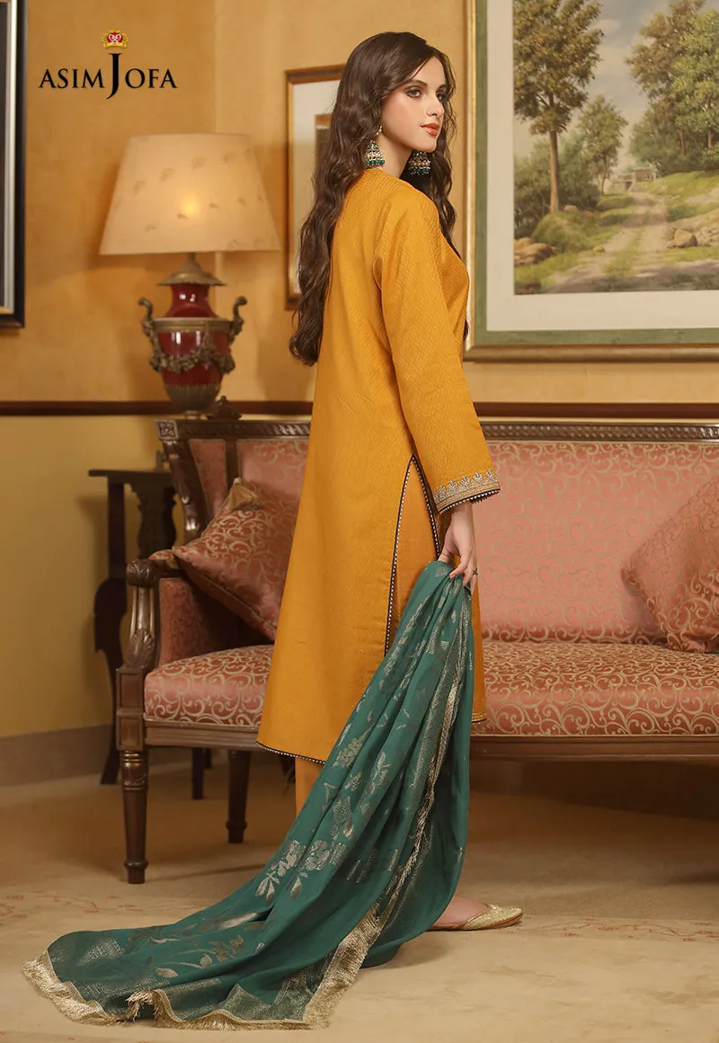 AJJD-03 | Asim Jofa Jacquard Eid Edition 2022 | Stitched RTW Jacquard Suits