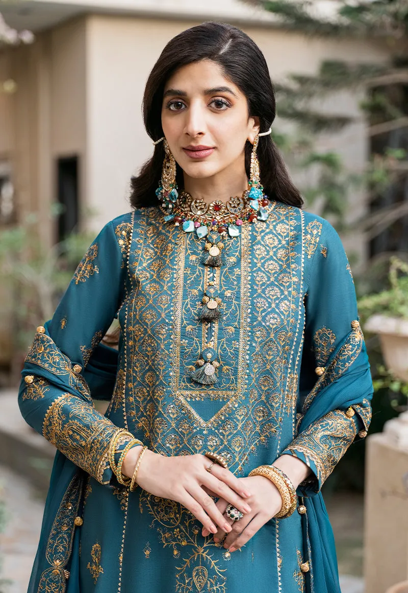 AJKM-04 | Asim Jofa Eid Festive 2023 | Unstitched Poly Cotton Suits
