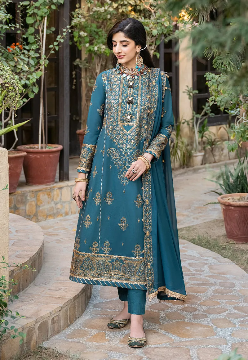 AJKM-04 | Asim Jofa Eid Festive 2023 | Unstitched Poly Cotton Suits