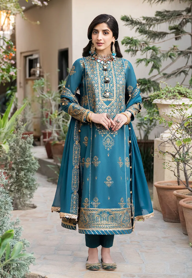 AJKM-04 | Asim Jofa Eid Festive 2023 | Unstitched Poly Cotton Suits