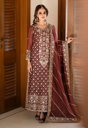 AJKM-13 | Asim Jofa Eid Festive 2023 | Unstitched Organza Net Suits