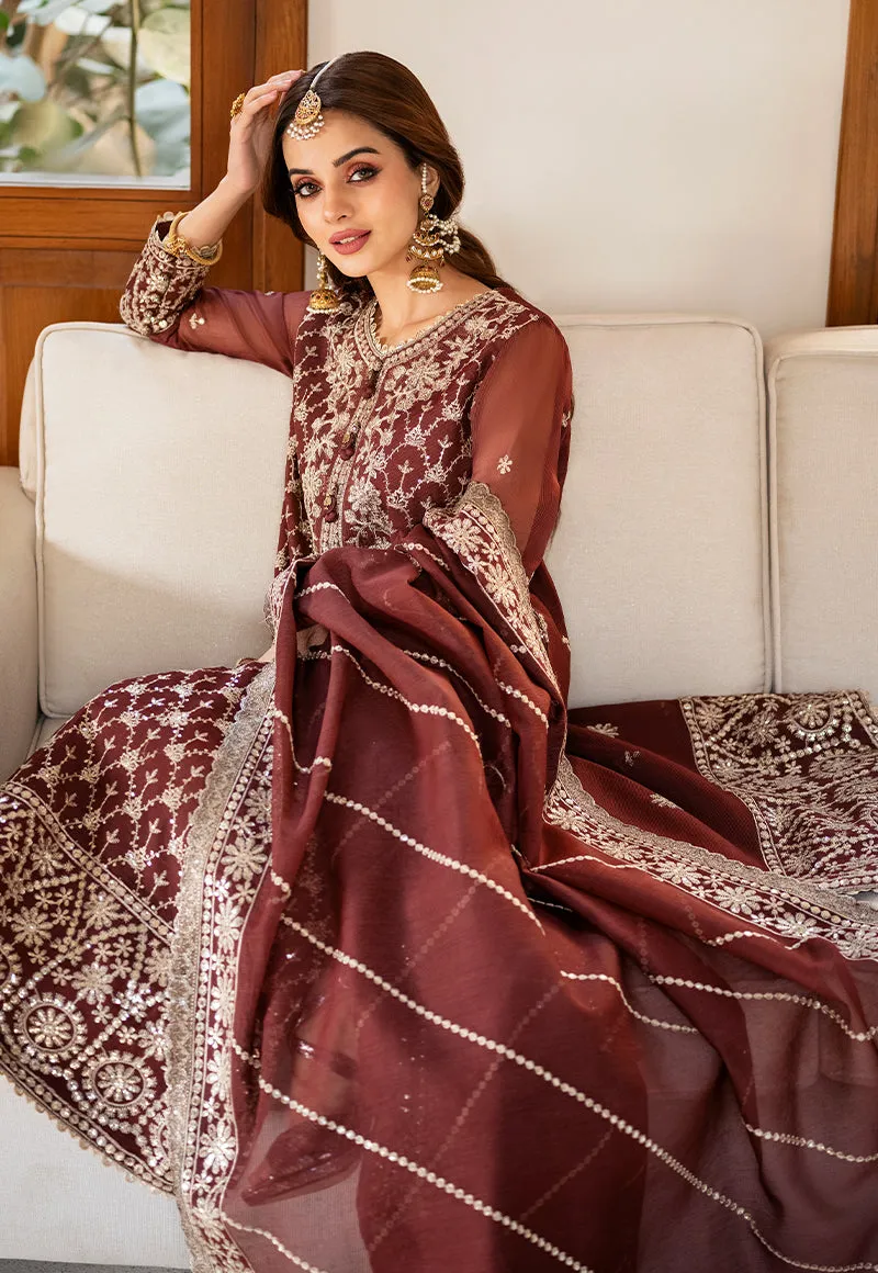 AJKM-13 | Asim Jofa Eid Festive 2023 | Unstitched Organza Net Suits