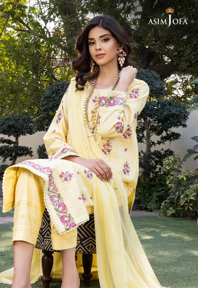 AJPE-10 (3-PC) | Asim Jofa Pret Essentials Eid Edit II Collection | Embroidered Stitched RTW Suits