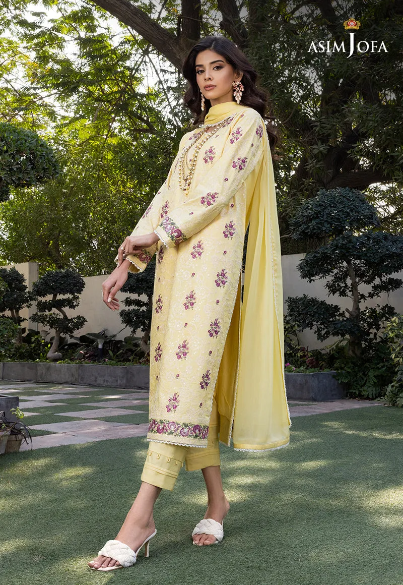 AJPE-10 (3-PC) | Asim Jofa Pret Essentials Eid Edit II Collection | Embroidered Stitched RTW Suits