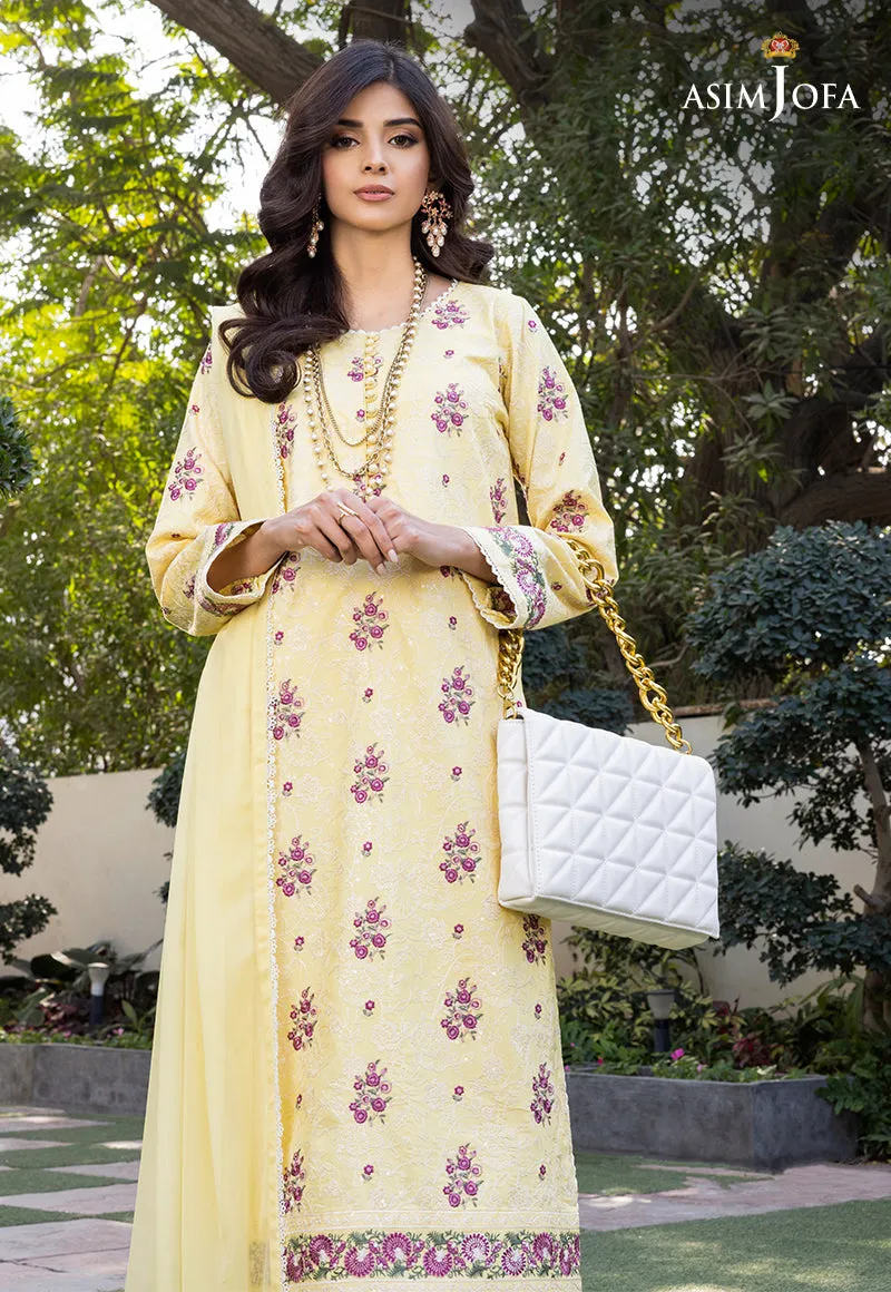 AJPE-10 (3-PC) | Asim Jofa Pret Essentials Eid Edit II Collection | Embroidered Stitched RTW Suits