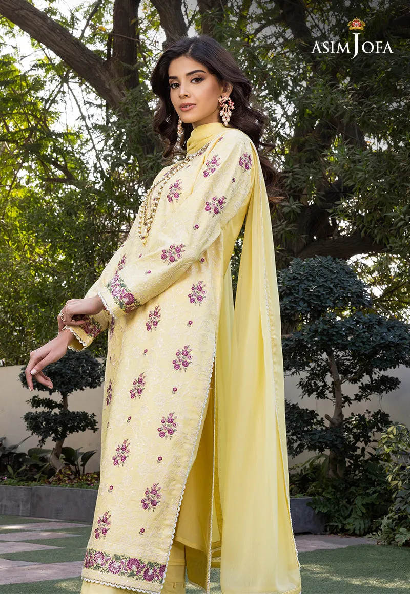 AJPE-10 (3-PC) | Asim Jofa Pret Essentials Eid Edit II Collection | Embroidered Stitched RTW Suits