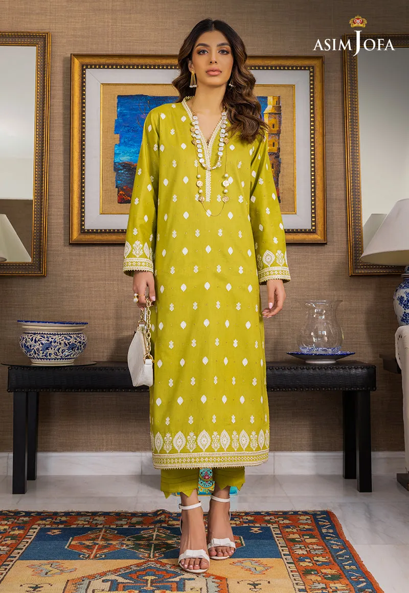 AJPE-15 (2-PC) | Asim Jofa Pret Essentials Eid Edit II Collection | Embroidered Stitched RTW Suits