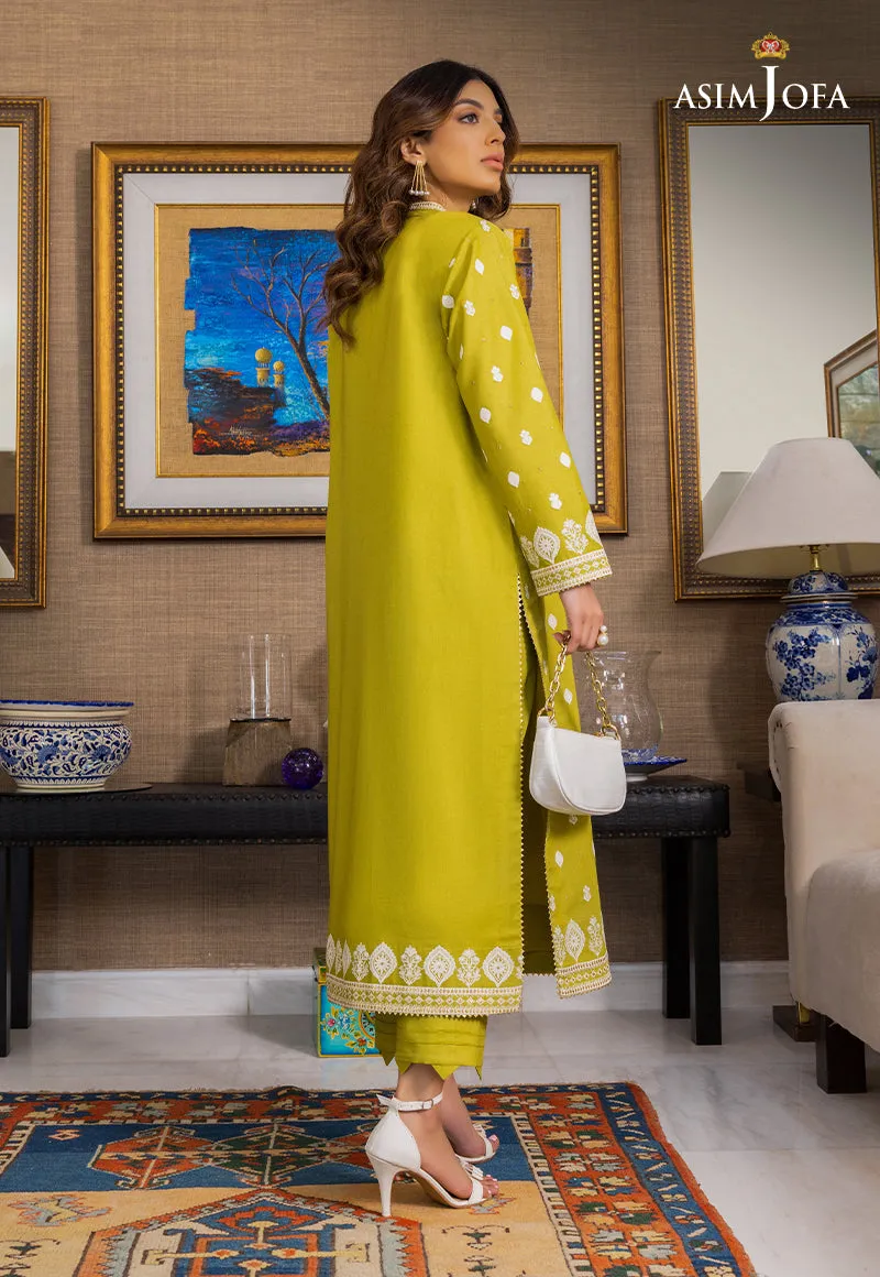 AJPE-15 (2-PC) | Asim Jofa Pret Essentials Eid Edit II Collection | Embroidered Stitched RTW Suits
