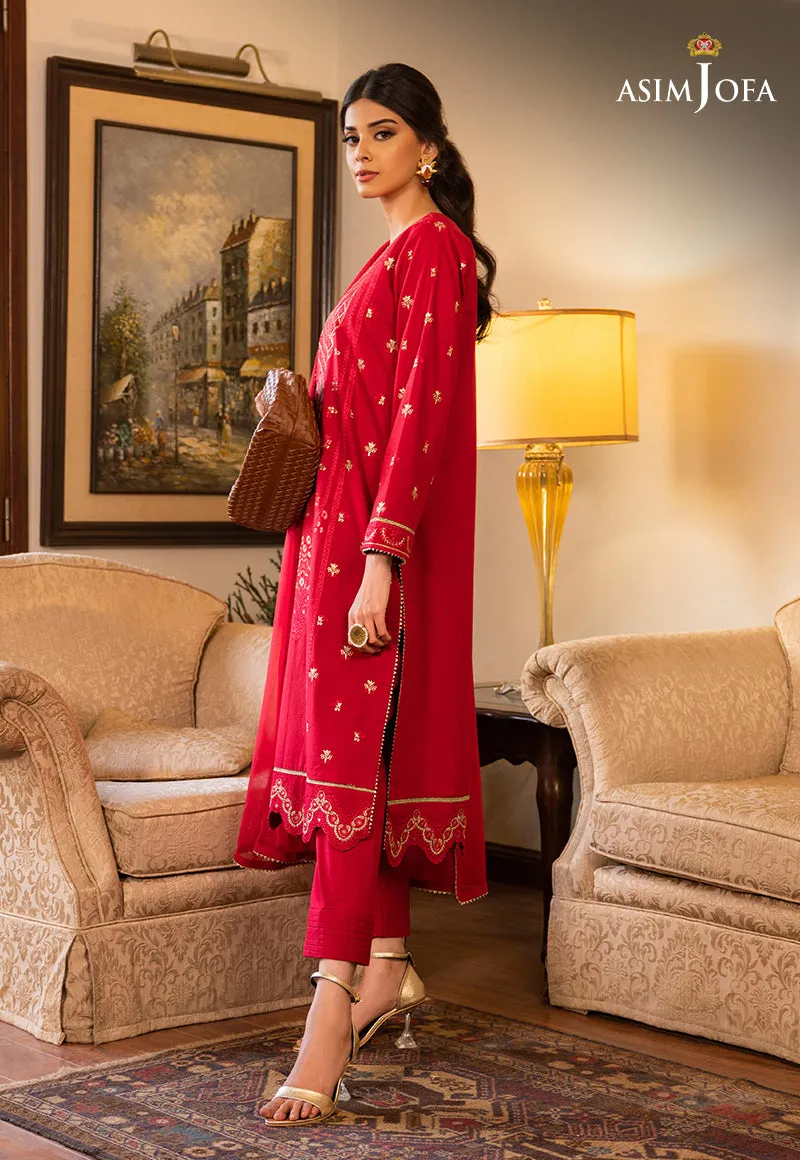 AJPE-22 (3-PC) | Asim Jofa Pret Essentials Eid Edit II Collection | Embroidered Stitched RTW Suits