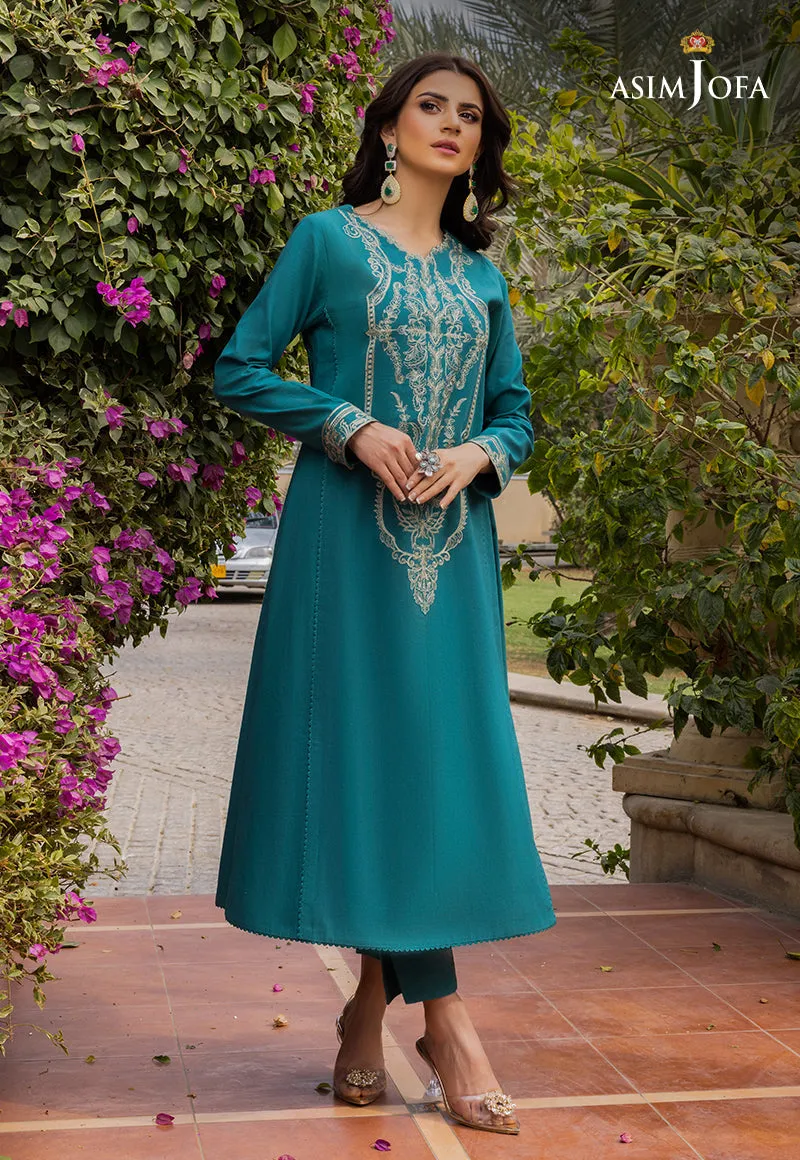 AJPE-34 (2-PC) | Asim Jofa Pret Essentials Eid Edit II Collection | Embroidered Stitched RTW Suits