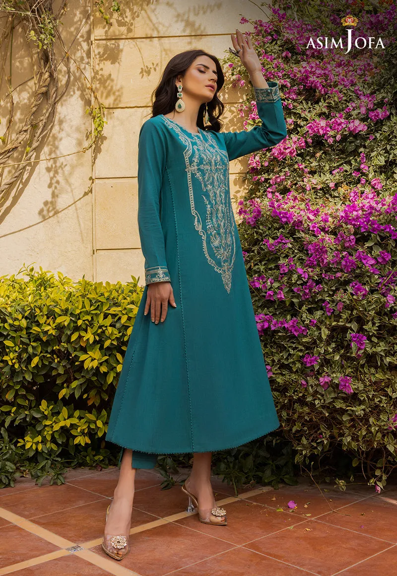 AJPE-34 (2-PC) | Asim Jofa Pret Essentials Eid Edit II Collection | Embroidered Stitched RTW Suits