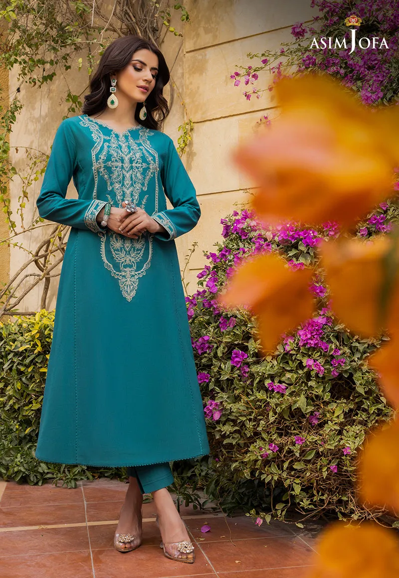 AJPE-34 (2-PC) | Asim Jofa Pret Essentials Eid Edit II Collection | Embroidered Stitched RTW Suits