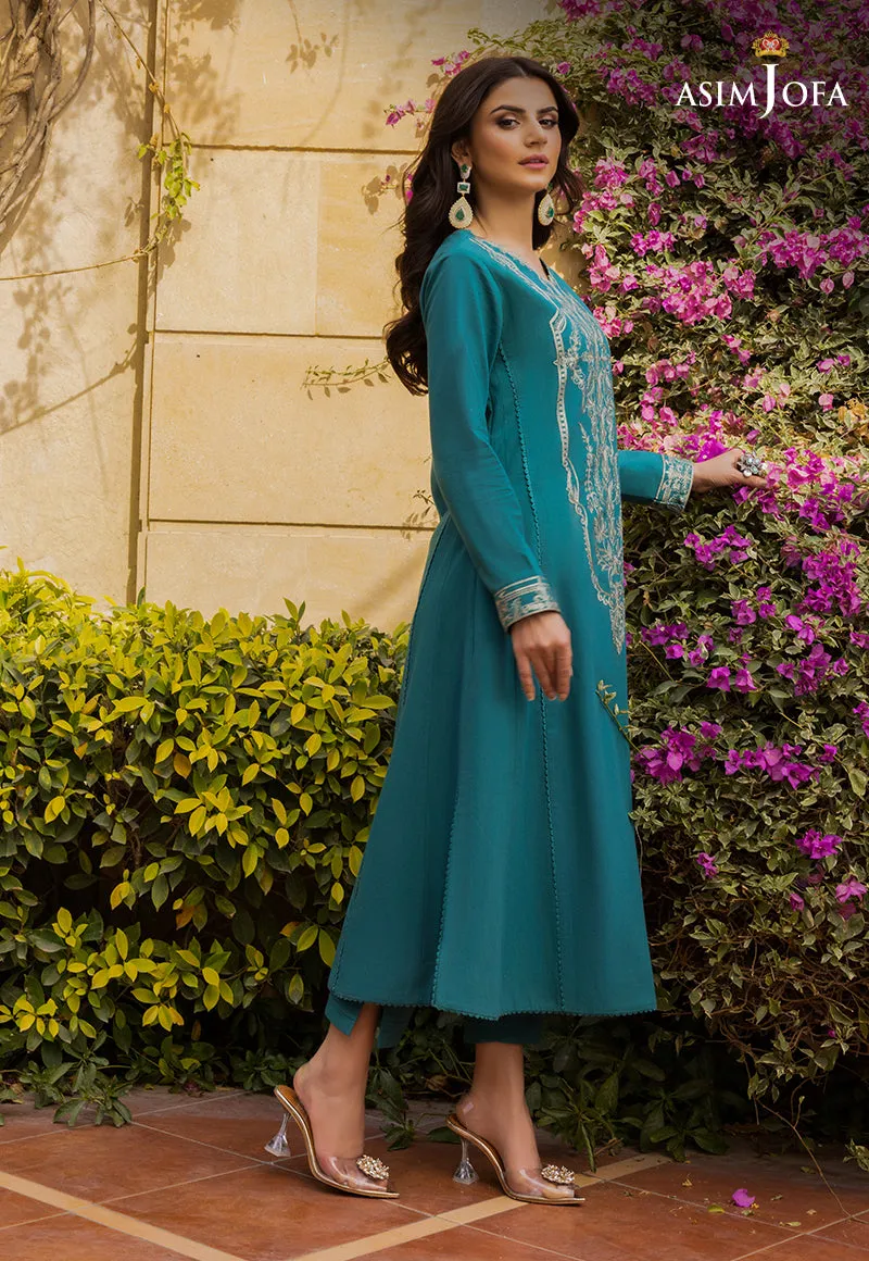 AJPE-34 (2-PC) | Asim Jofa Pret Essentials Eid Edit II Collection | Embroidered Stitched RTW Suits