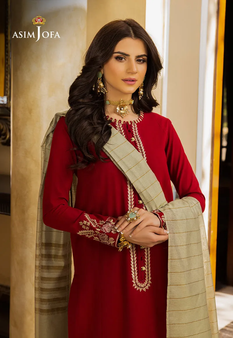AJPE-38 |  Asim Jofa Pret Essentials Eid Edit II Collection | Embroidered Stitched RTW Suits